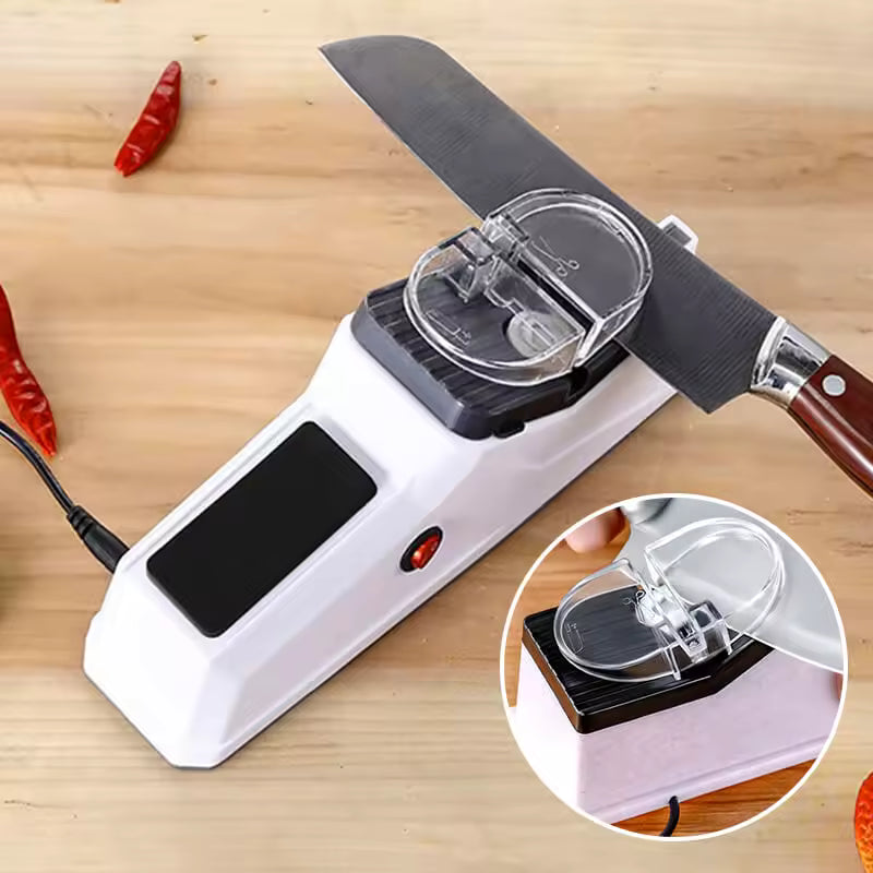 Electric Knife Sharpener with Precision Grinding